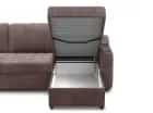 ДИВАН УГЛОВОЙ (УНИВЕРСАЛЬНЫЙ) (МОДЕЛЬ 101) (коричневый (Maxx 235)) - фото 5 - миниатюра