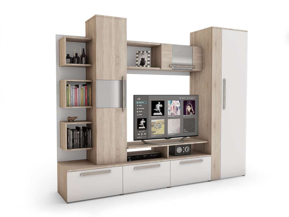 МОНАКО (дуб сонома/белый) - фото 1