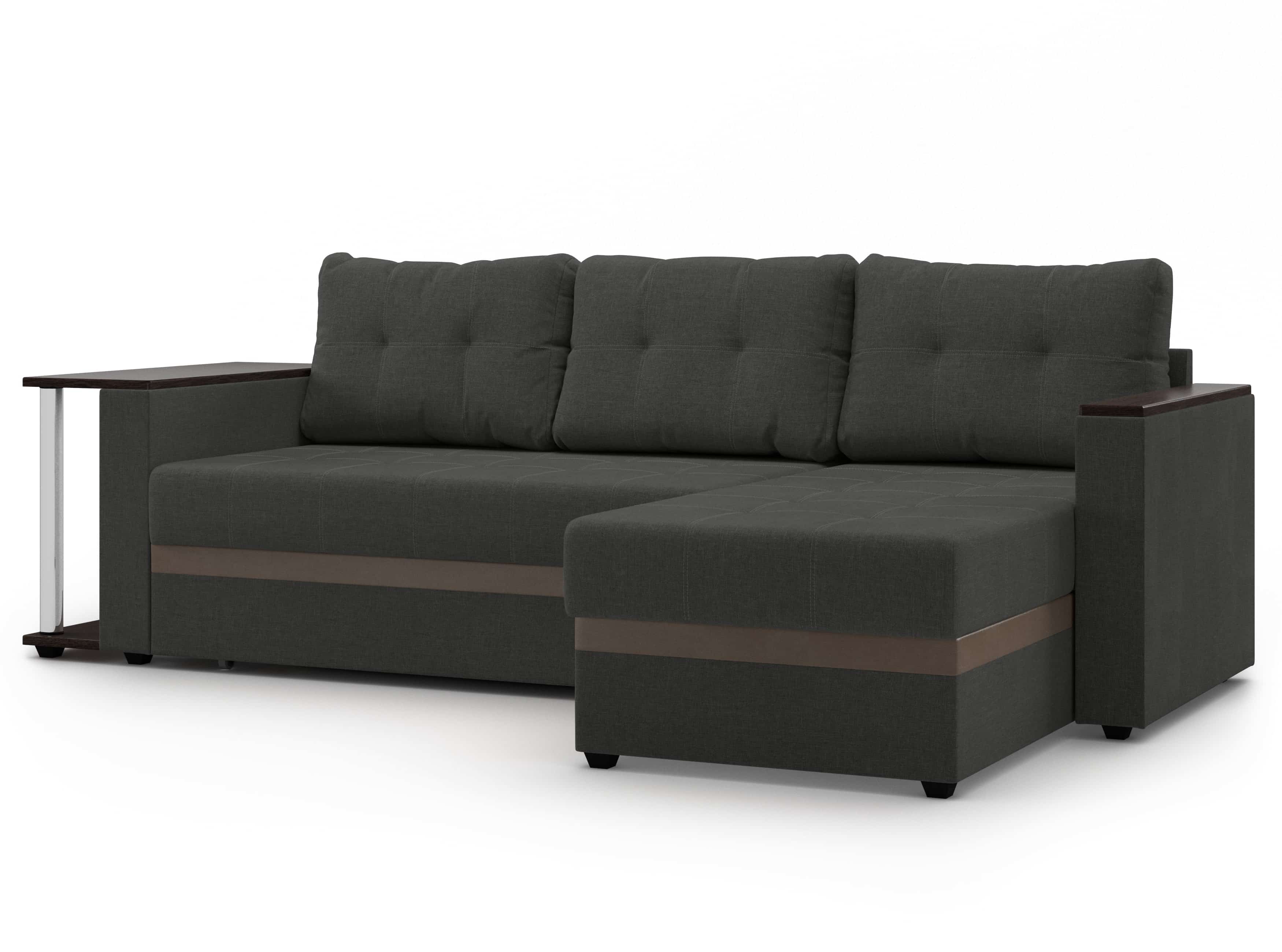 АТЛАНТА (cерый (Savana Grey)/коричневый (ECOstile Chocolate)) - фото 1