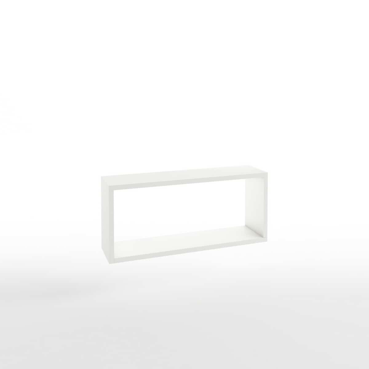 ПОЛКА №5 (800*200*350 ММ) (белый шагрень) - фото 1