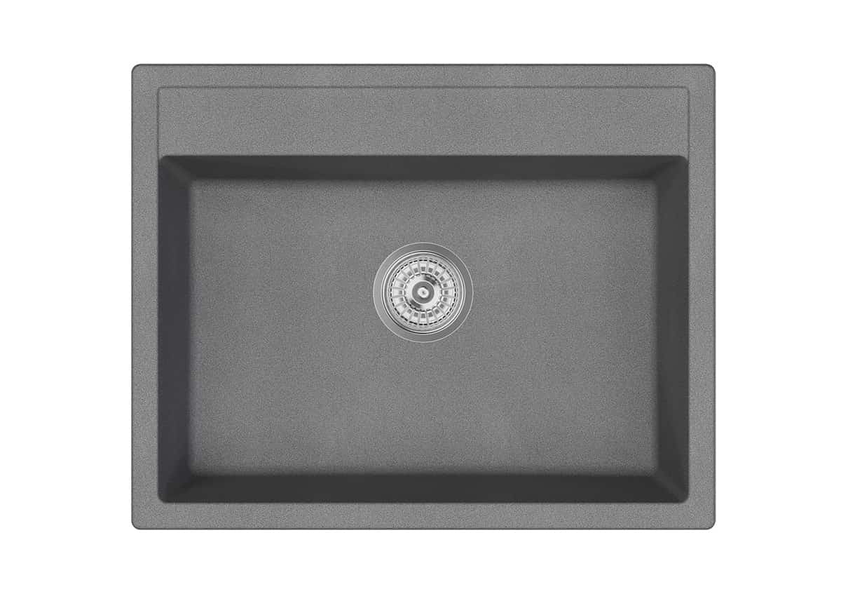 EMAR ГРАНИТ EMQ-1640.Q МОЙКА ВРЕЗНАЯ 640*510 (антрацит) - фото 1