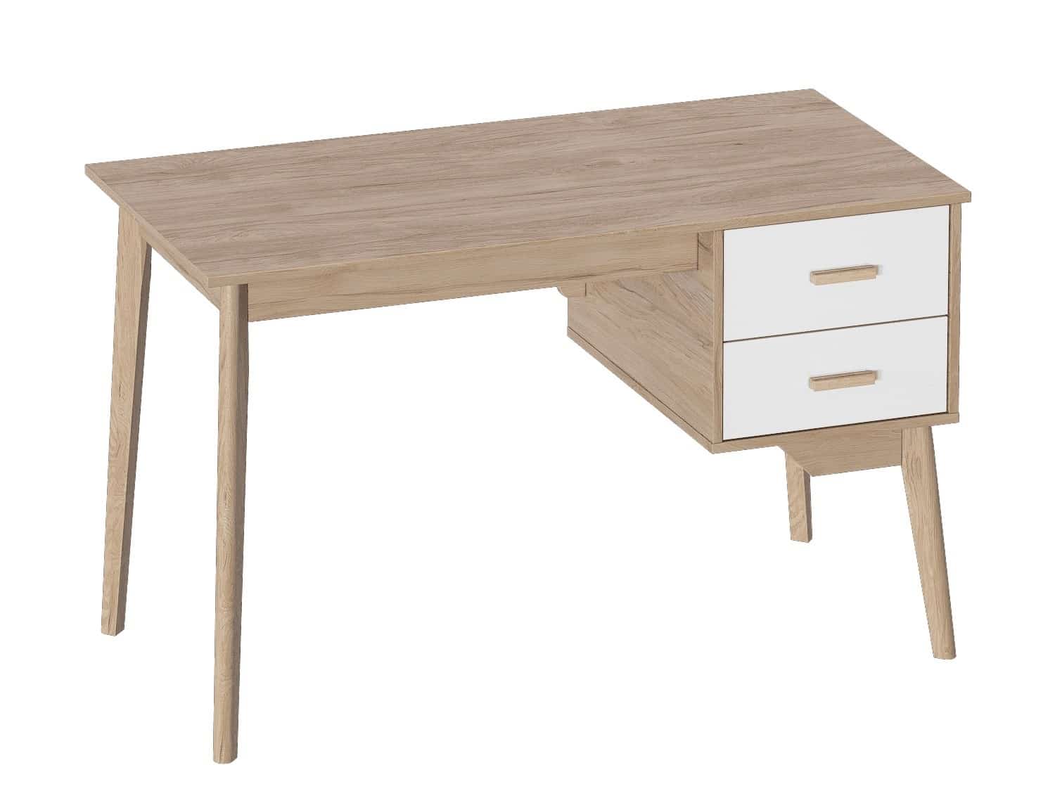 КАЛГАРИ (дуб натуральный светлый / белый матовый) - фото 1