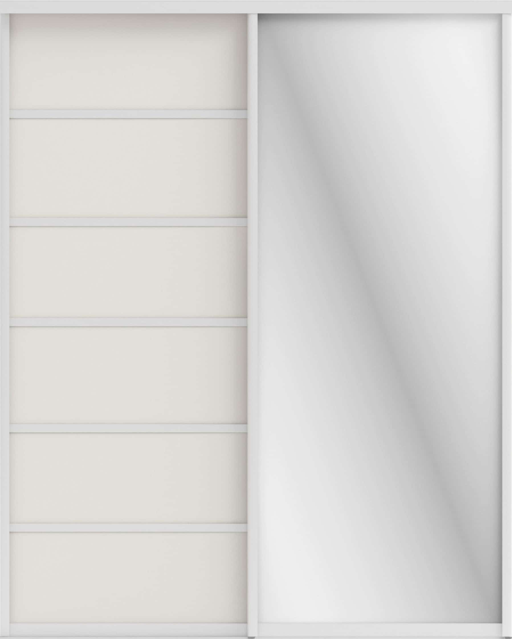 СТИВ (ЗЕРКАЛО/ЛДСП) (тэффи/профиль С хром) - фото 1