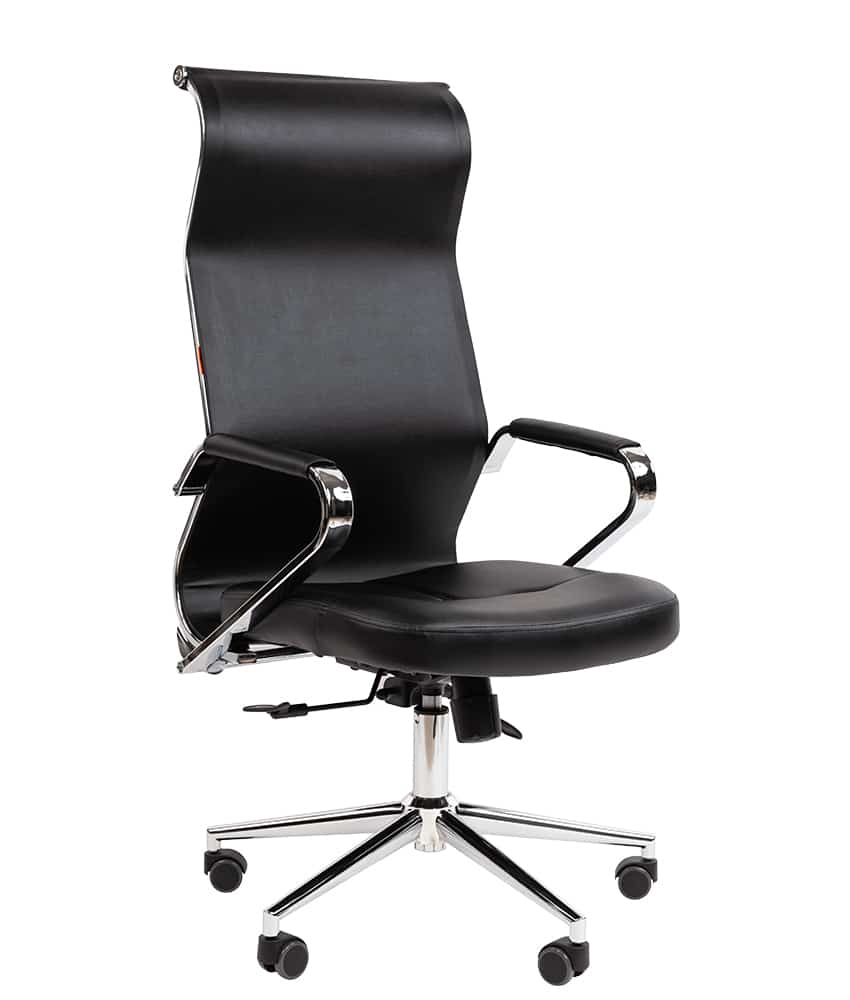 CHAIRMAN 702 ЭКО (экокожа черная) - фото 1