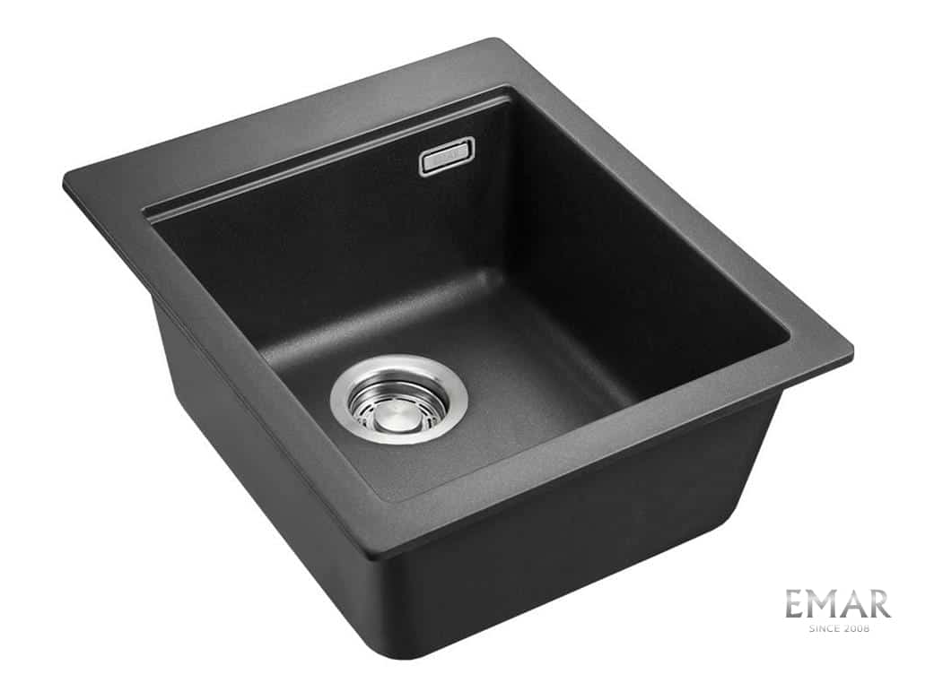 EMAR ГРАНИТ EMQ-1420.Q МОЙКА ВРЕЗНАЯ (оникс) - фото 1