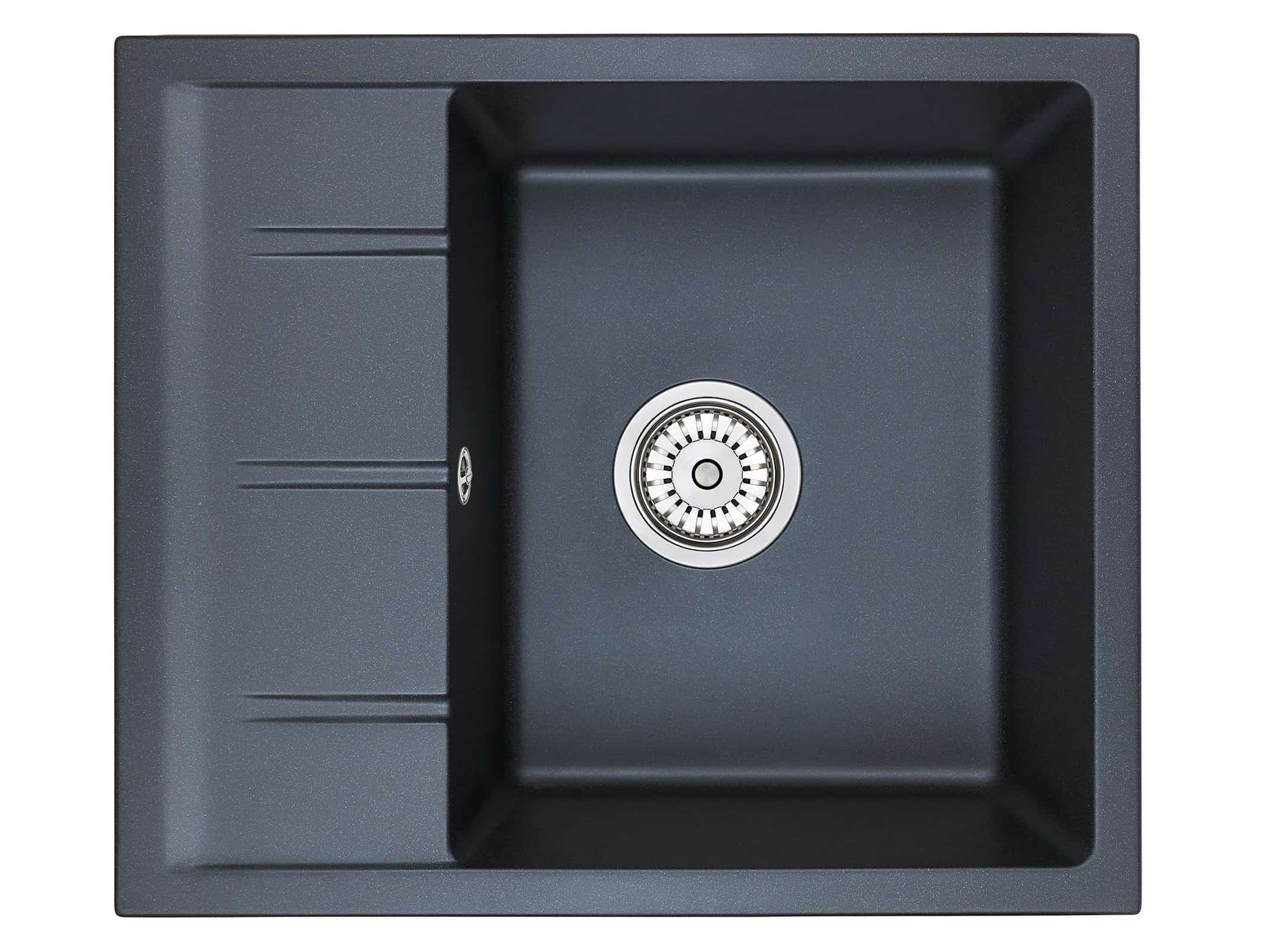 EMAR ГРАНИТ EMQ-1580.Q МОЙКА ВРЕЗНАЯ 580*500 (морион) - фото 1