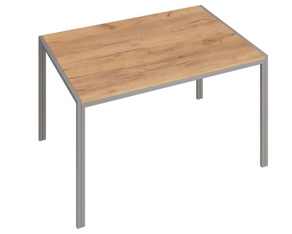 АЛИКАНТЕ (Алюминий хром/Дуб крафт золотой (000/53)) - фото 1