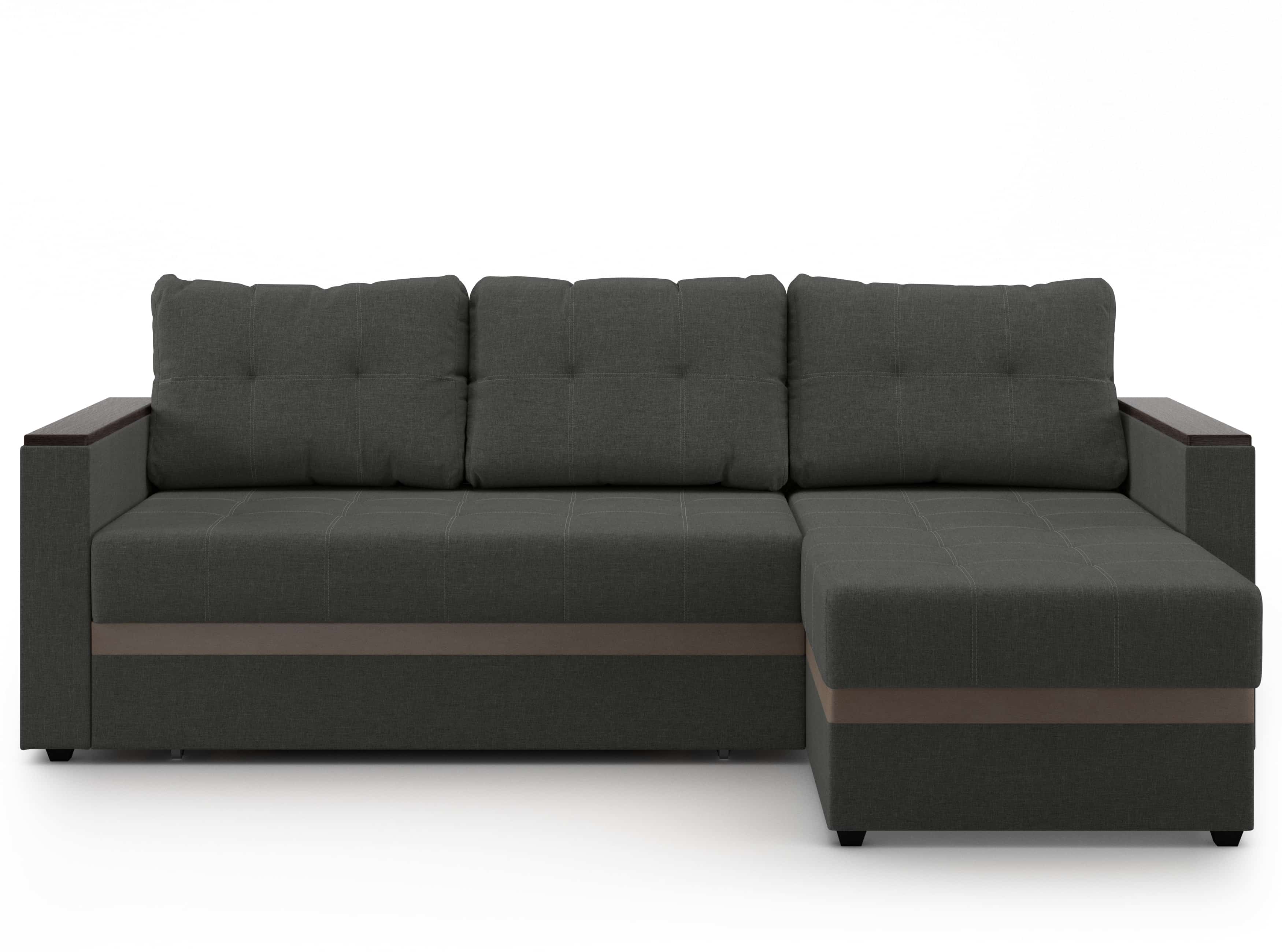 АТЛАНТА ЛАЙТ (серый (Savana Grey)/коричневый (ECOstile Chocolate)) - фото 1