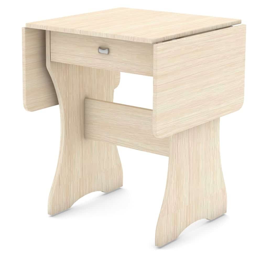 СТОЛ РАСКЛАДНОЙ С ЯЩИКОМ 600/1200*570*750 (белфорд) - фото 1