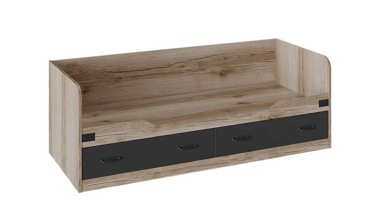 ОКЛАНД (фон черный/дуб делано) - фото 1