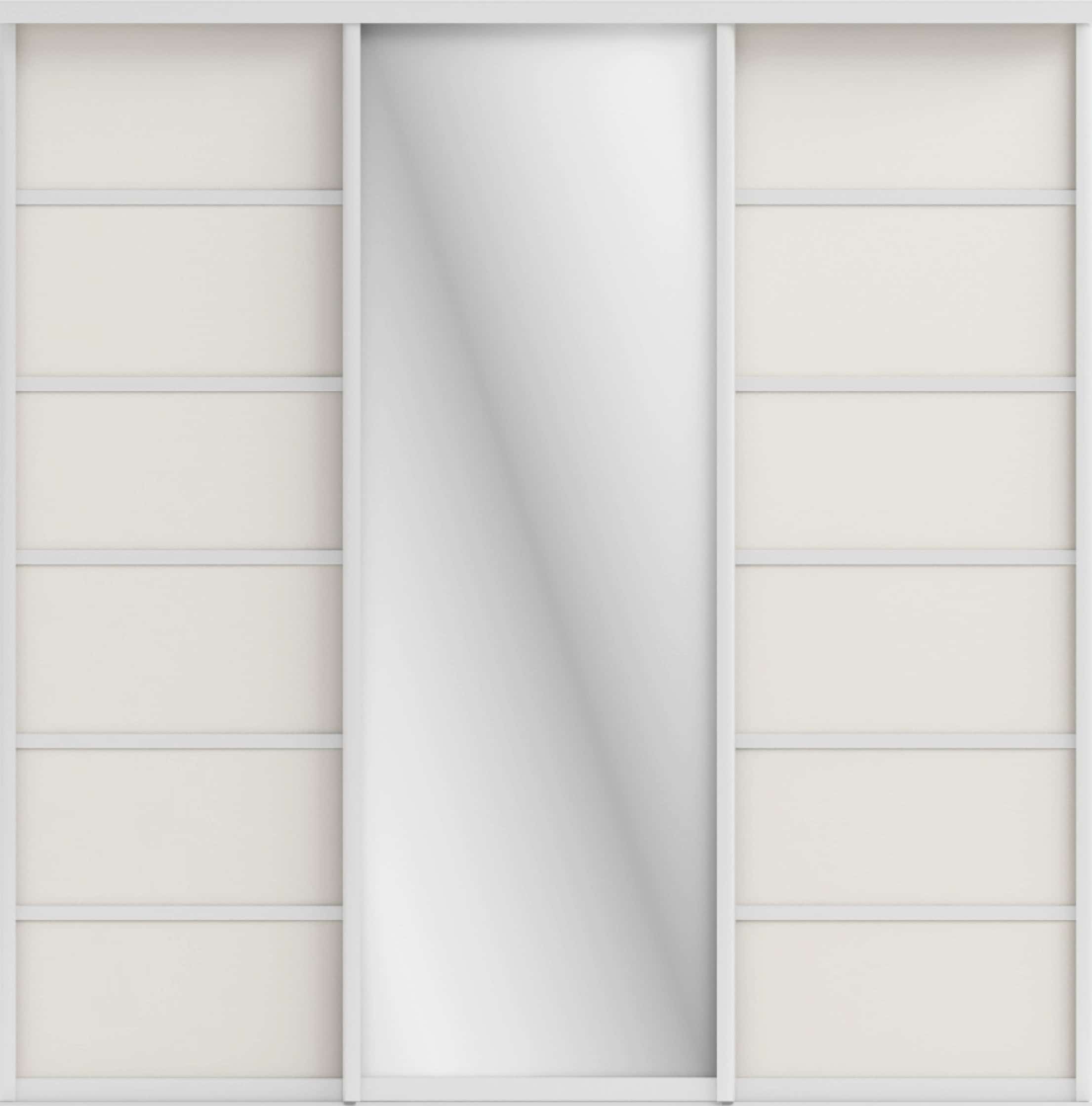 СТИВ (ЗЕРКАЛО/ЛДСП) (тэффи/профиль С хром) - фото 1