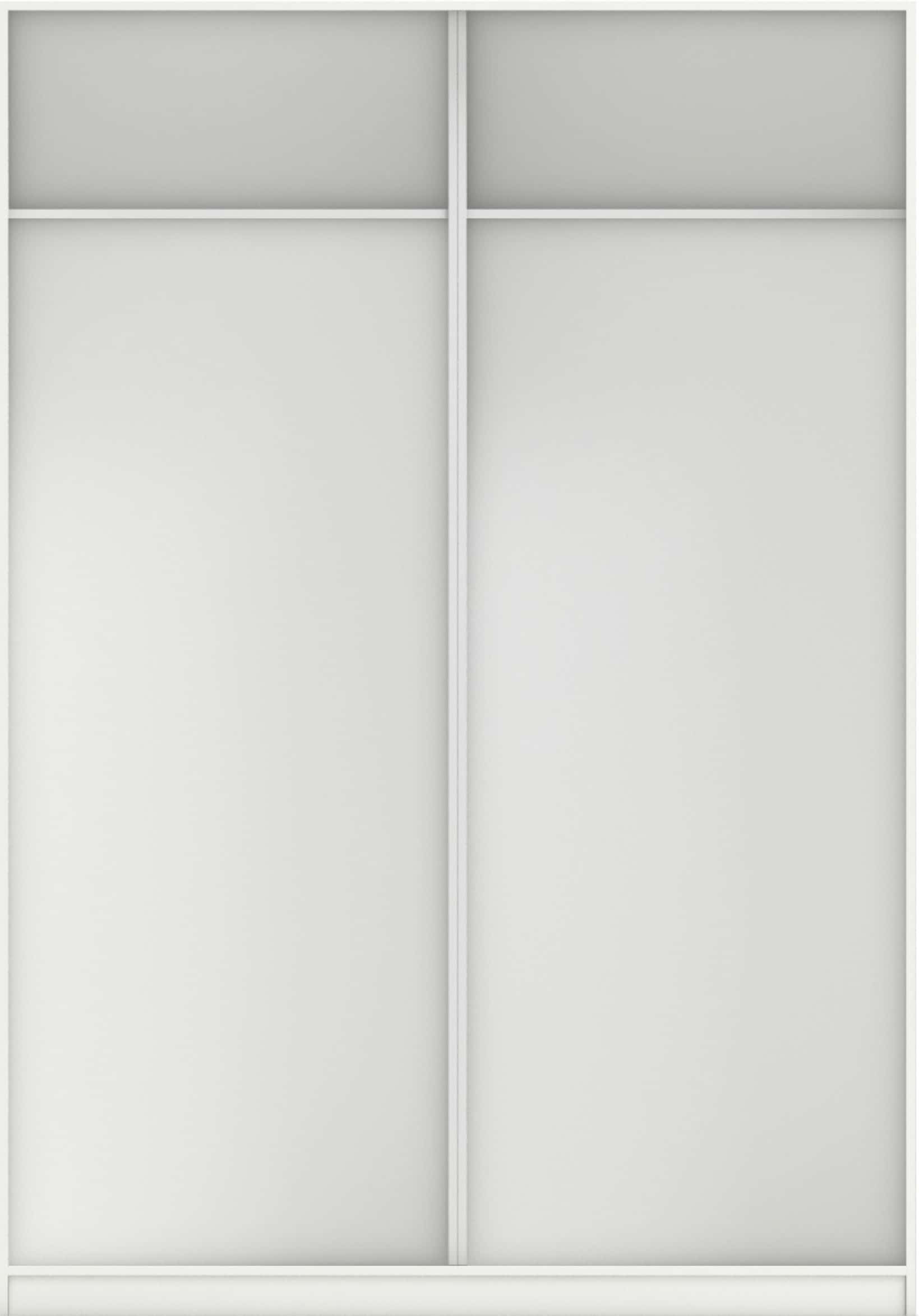 КОРПУС ШКАФА 1600*600*2300 ММ С АНТРЕСОЛЬНЫМИ ПОЛКАМИ (Корпус: БЕЛЫЙ шагрень, Наполнение: БЕЛЫЙ шагрень) - фото 3