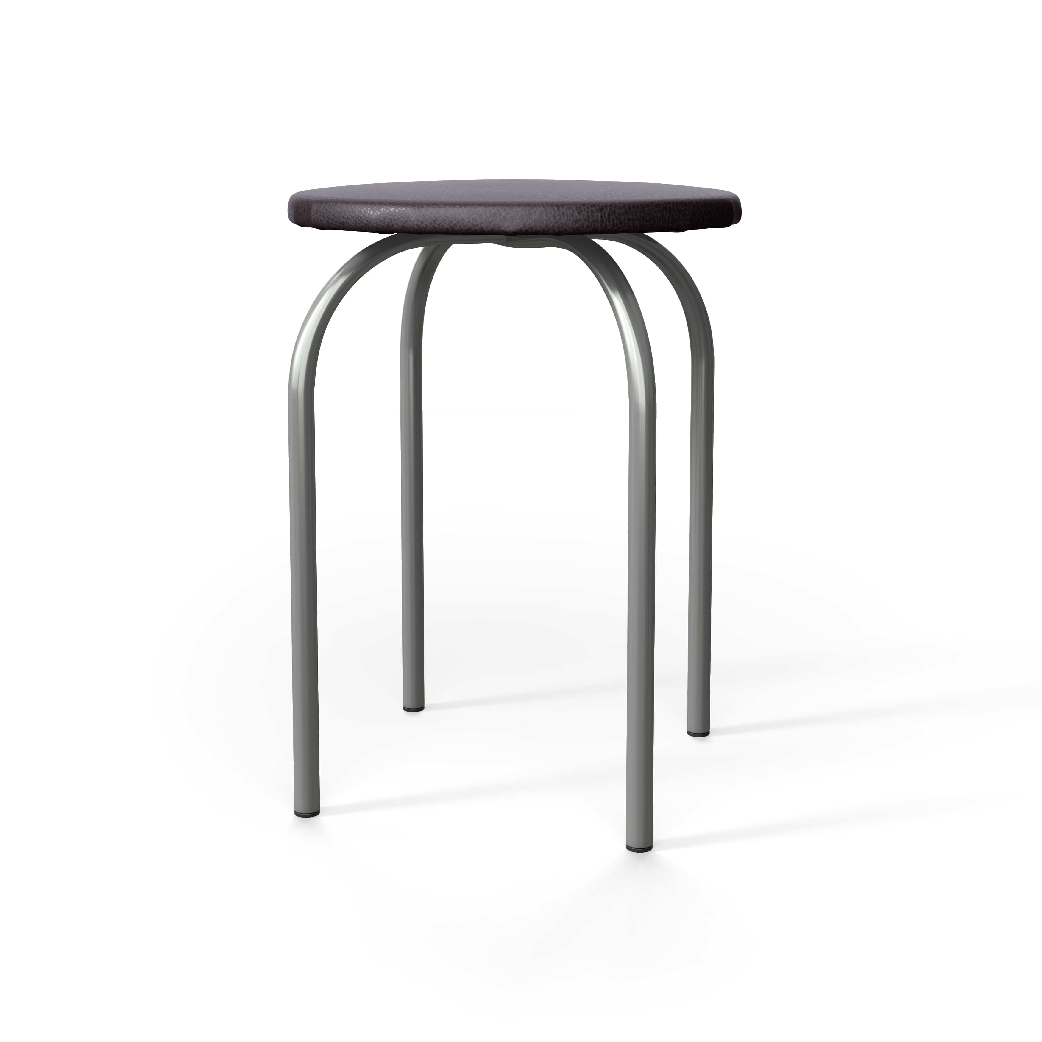 ЛОТОС (ножки серебро/мягкая часть Борнео умбер) - фото 1