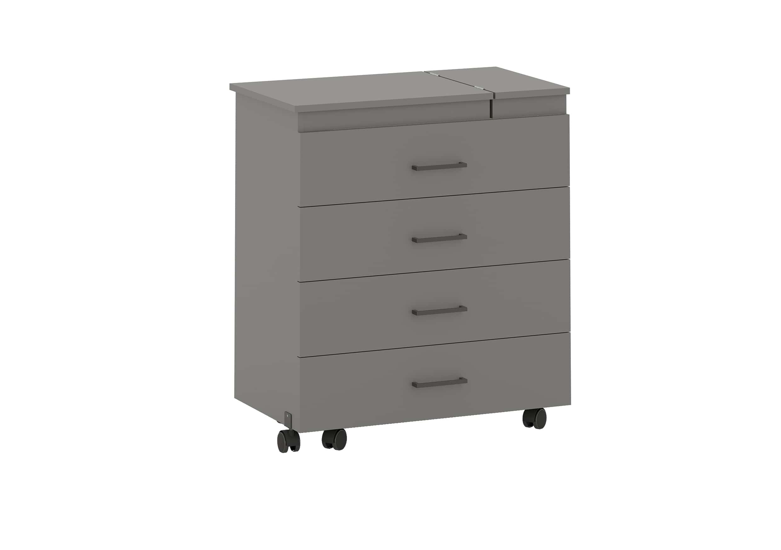 КОМОД С ГЛАДИЛЬНОЙ ДОСКОЙ (АРТ. 4-44300) (графит) - фото 1