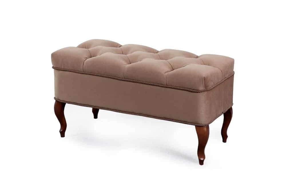 БАНКЕТКА №15 (Мора темно-коричневый/Орех (Вариант 3)) - фото 1