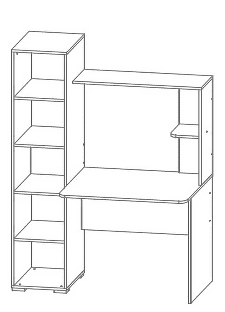 ТАНДЕМ (венге темный/дуб сонома) - фото 2