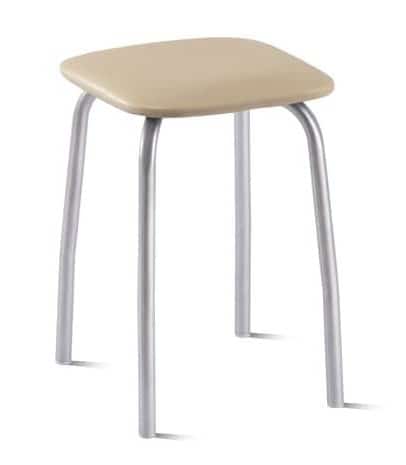 КУХОННЫЙ (сиденье:ВИК MARVEL desert (кофе с молоком)/каркас:алюминий) - фото 1