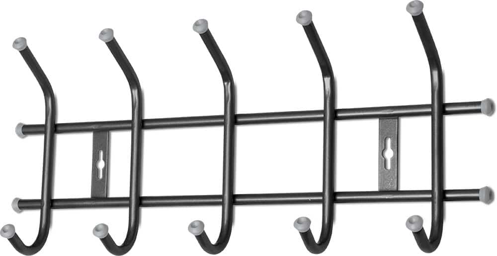 ВЕШАЛКА НАСТЕННАЯ (АРТ. ВНТ5/ВНТ5М) (черный) - фото 1