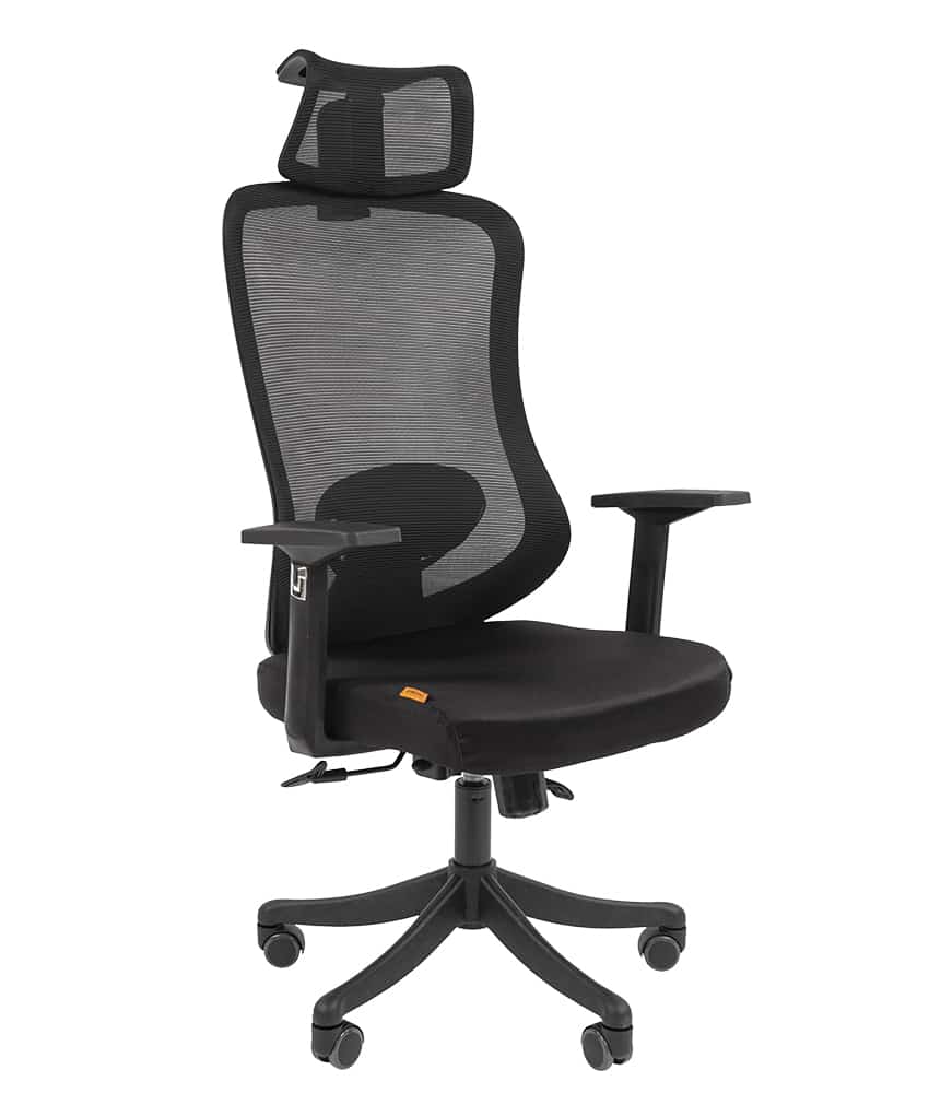 CHAIRMAN CH 563 (черный пластик, черный) - фото 1