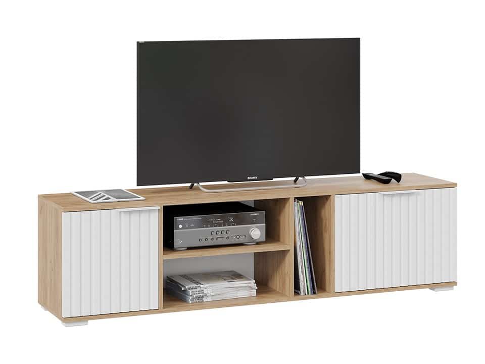 ХИЛТОН (Дуб крафт золотой/Белый матовый) - фото 1