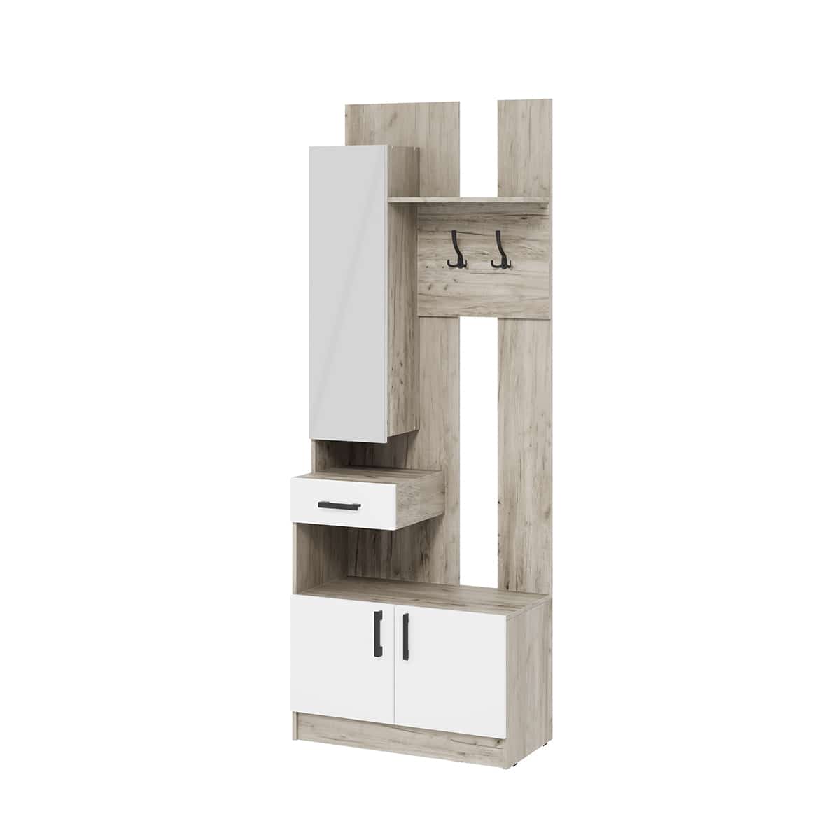 ВЕГА (дуб крафт серый/белый) - фото 1