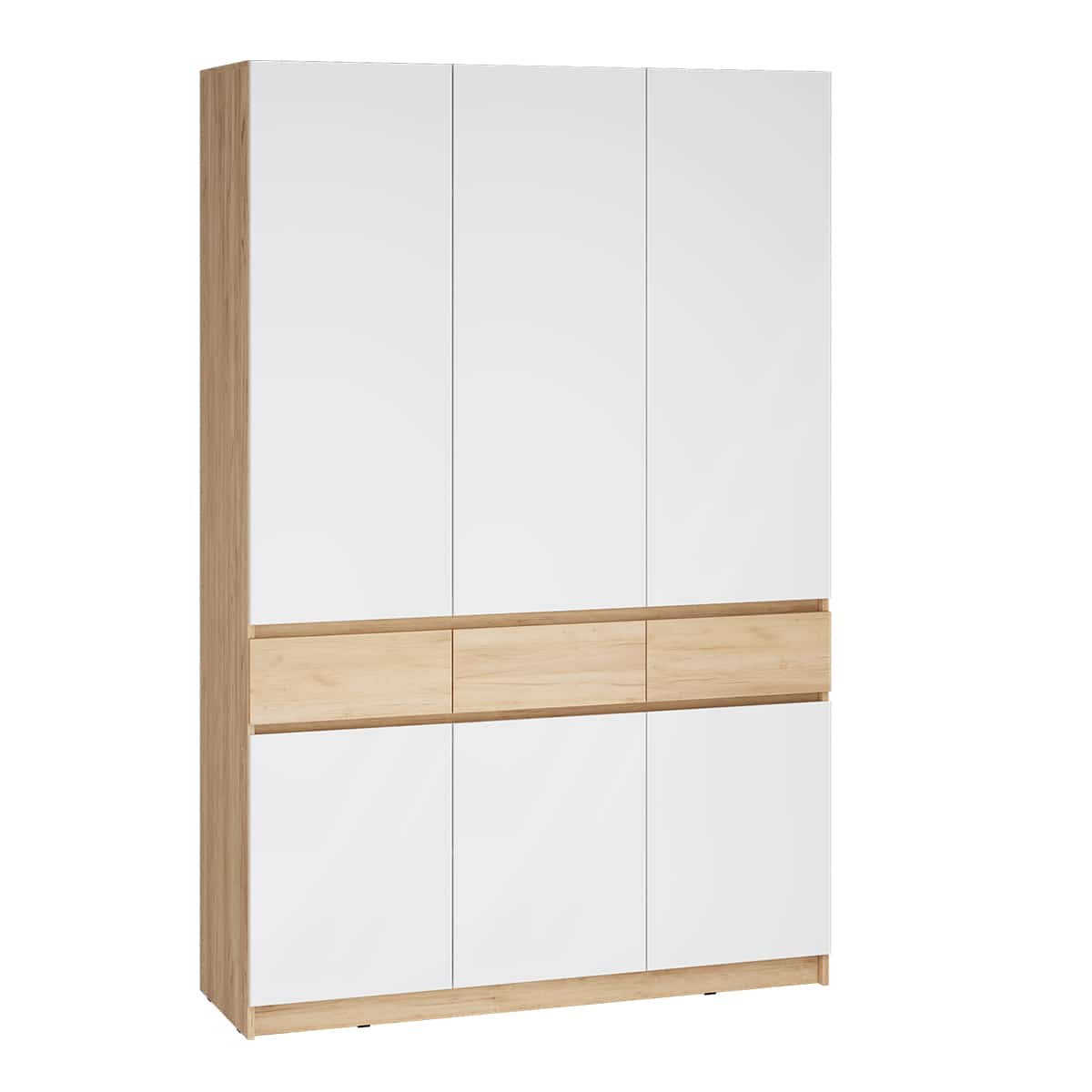 СТОУБИ (дуб крафт золотой/глянец белый) - фото 1