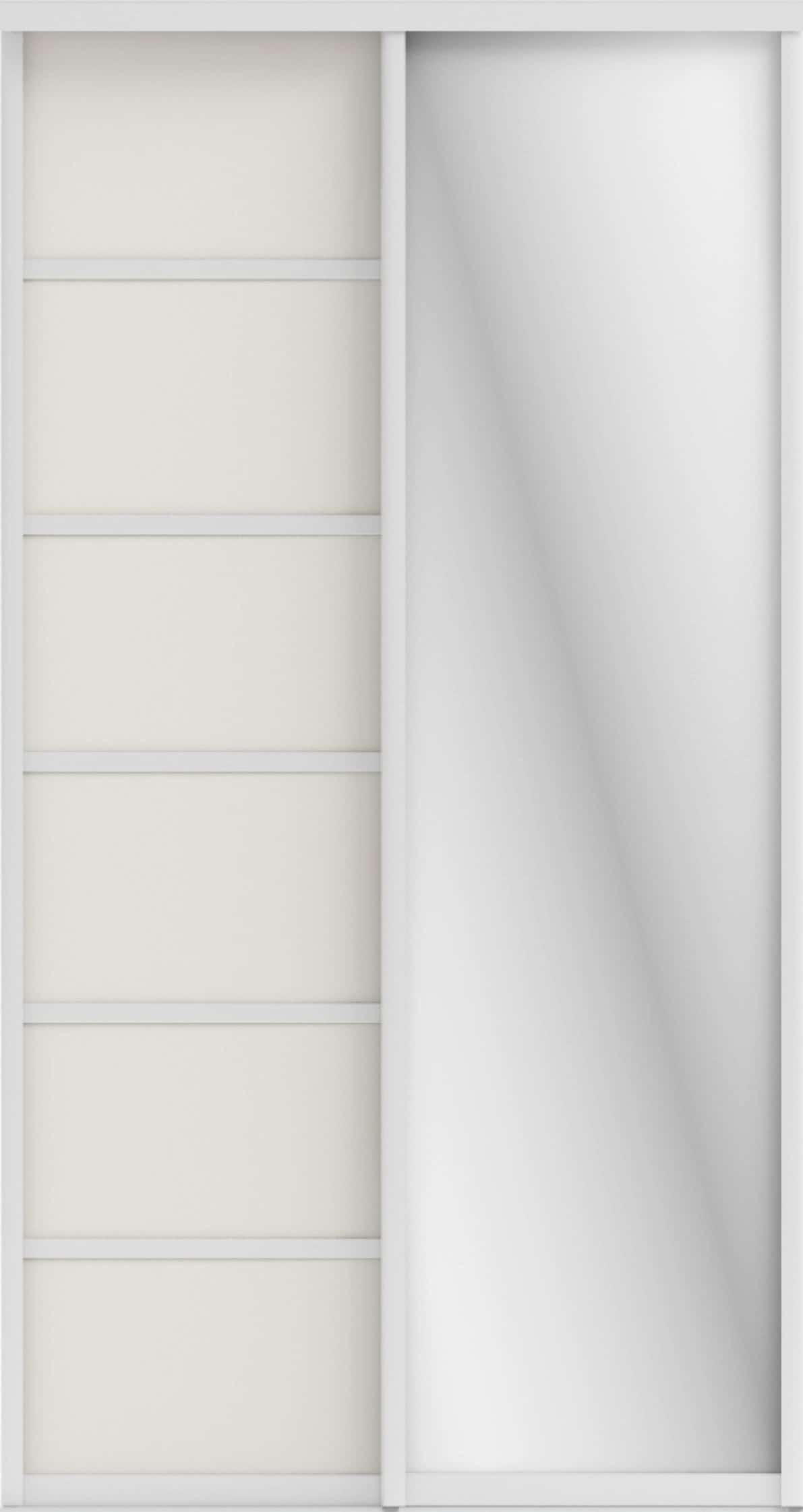 СТИВ (ЗЕРКАЛО/ЛДСП) (тэффи/профиль С хром) - фото 1