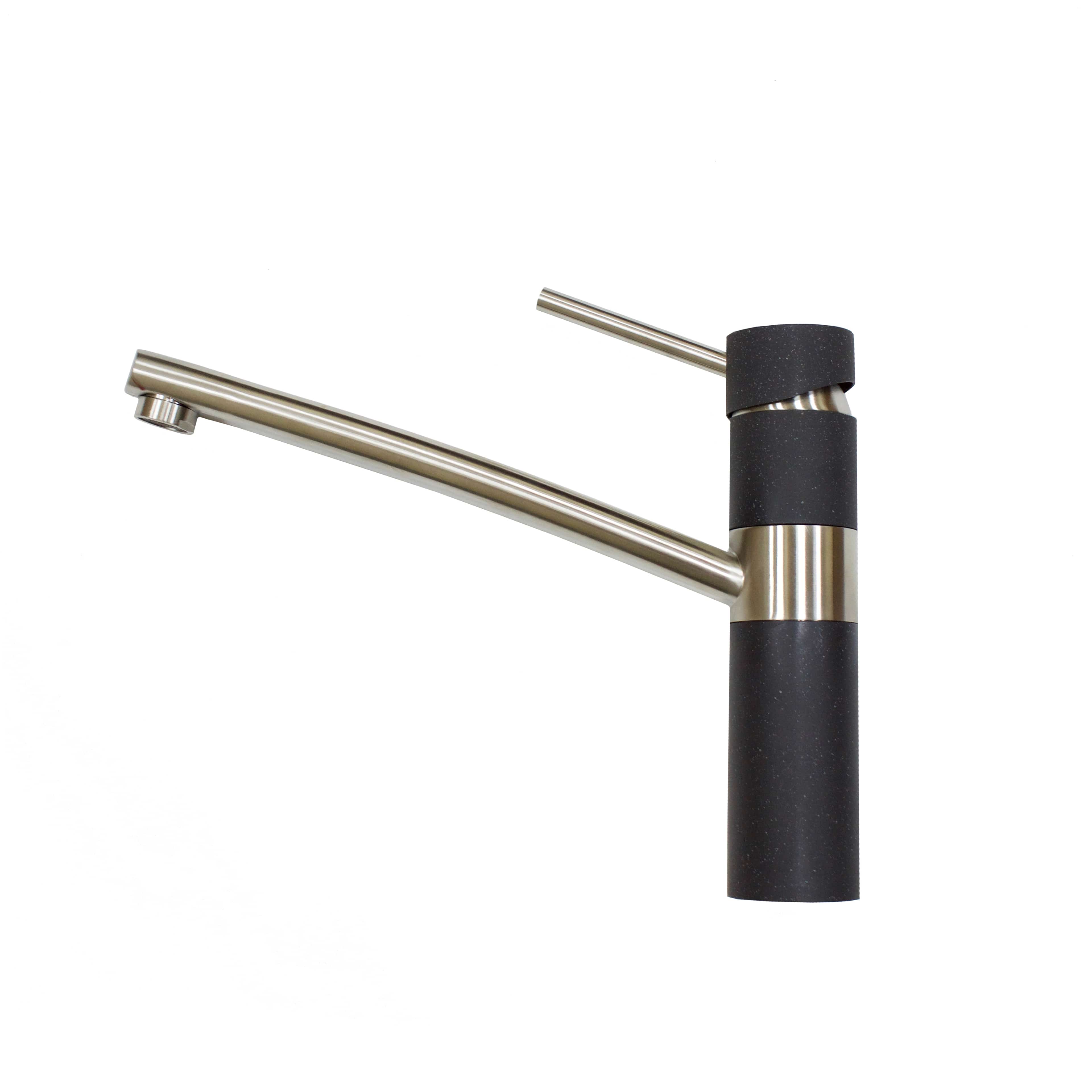 EMAR гранит ЕС-3011, смеситель (8. черный/морион) - фото 1