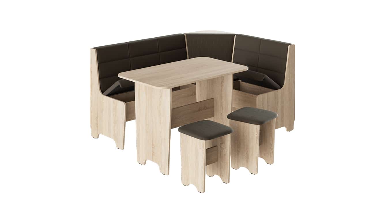 ТЕХАС (каркас дуб сонома/кашемир коричневый (тип 2)) - фото 2