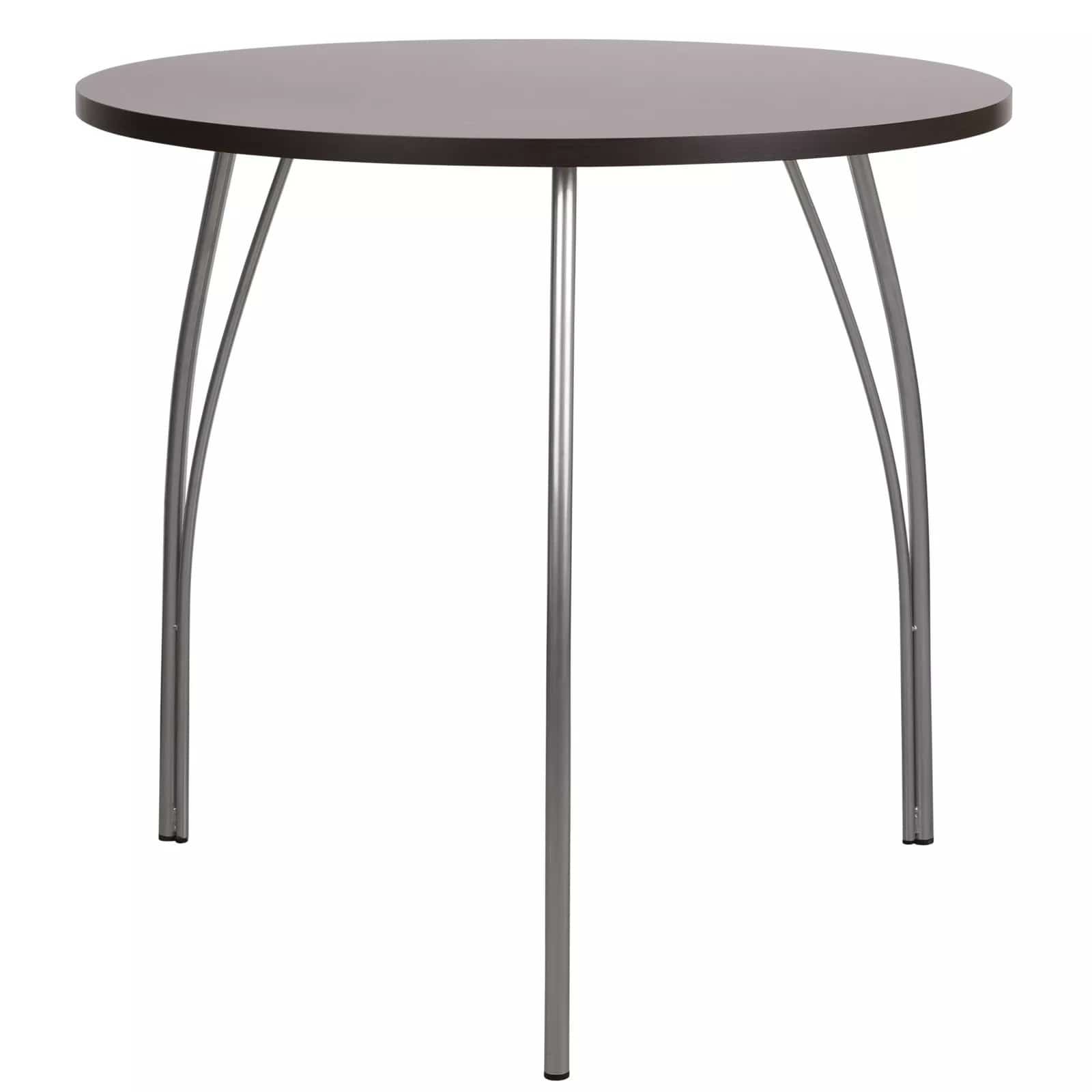 ЛОТОС (ноги серебро/ столешница венге) - фото 1