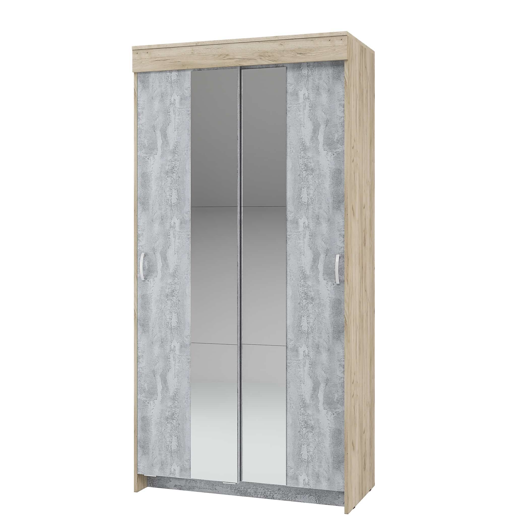 БАСЯ/БАССО (дуб крафт серый/бетонный камень NEW) - фото 1