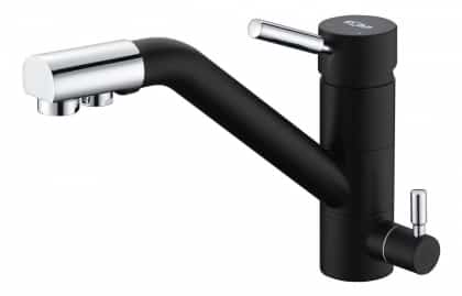 EMAR гранит ЕС-3008, смеситель (черный/морион) - фото 1