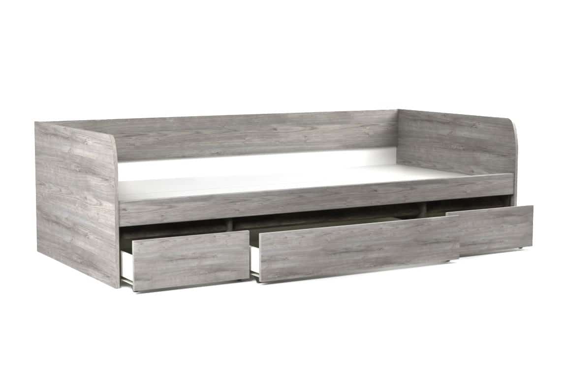 ДЕНВЕР (риббек серый/камень темный) - фото 2