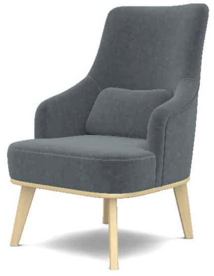 КОМФОРТ-5 (EVA NAVY  / EVA NAVY  / Бесцветный (Лак)) - фото 1