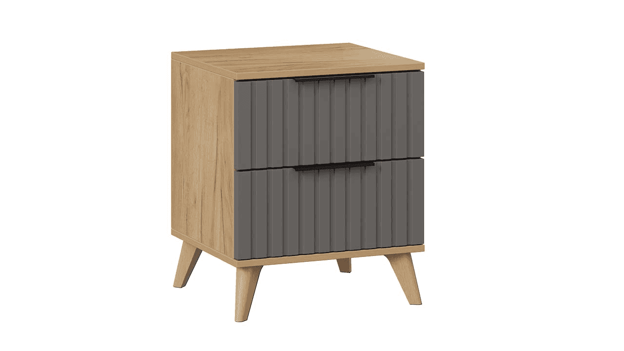 ХИЛТОН (Бук матовый/Дуб крафт золотой/Графит матовый) - фото 1