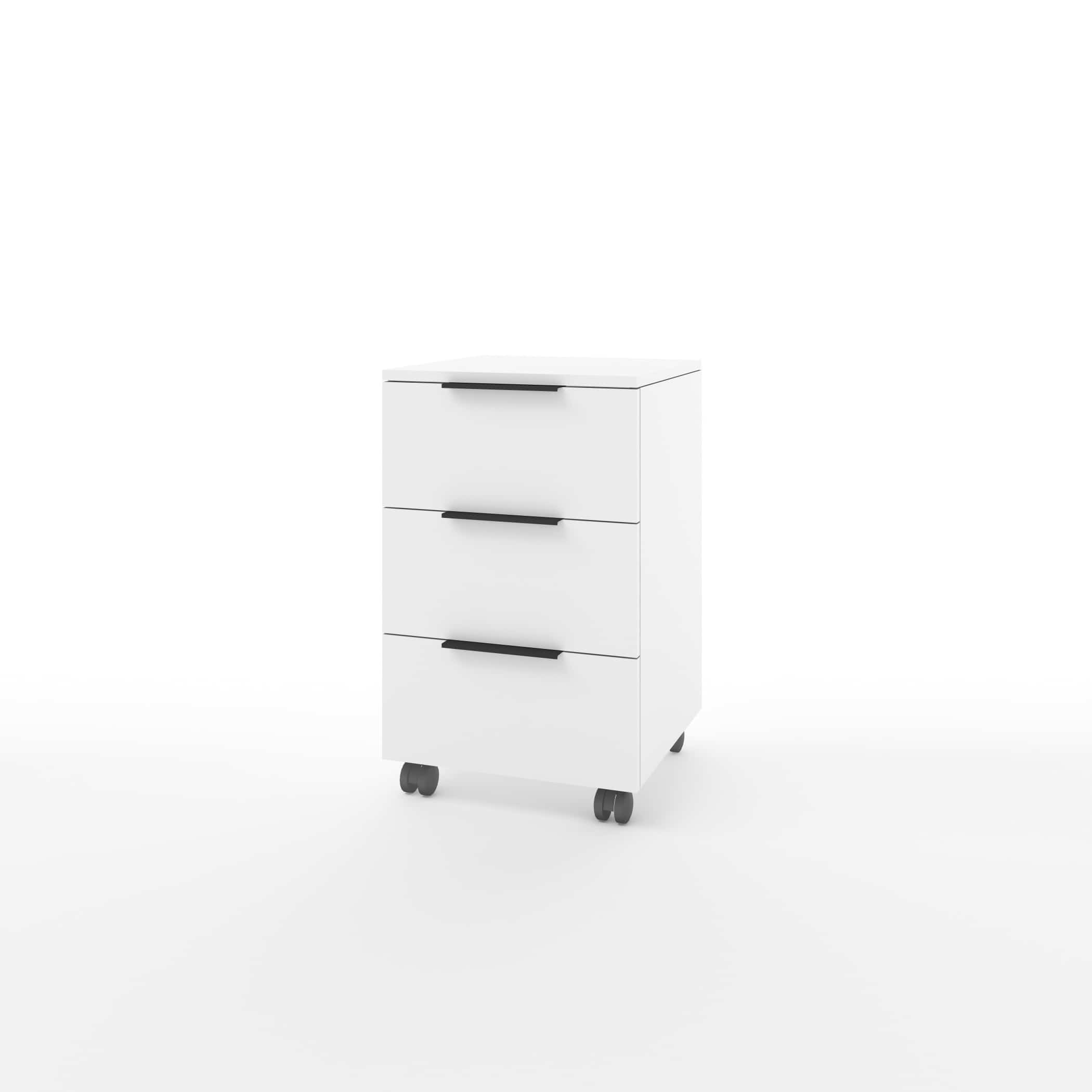 ОСЛО (OSLO) (белый (легкий шелк)/ ручка СА-6, цвет - черный) - фото 1