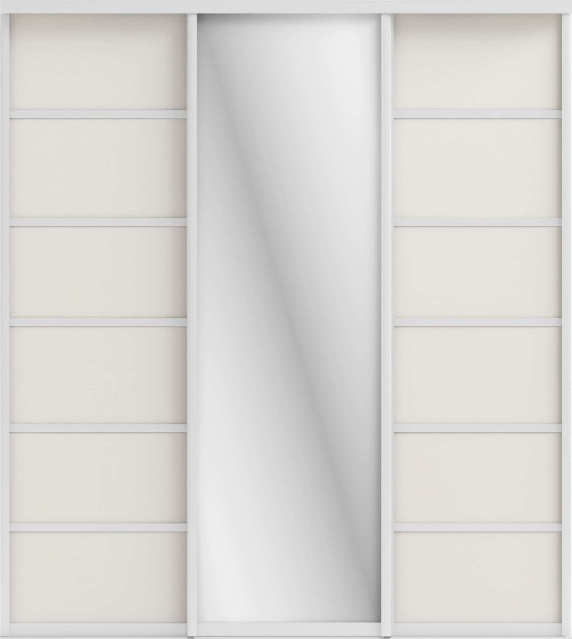 СТИВ (ЗЕРКАЛО/ЛДСП) (тэффи/профиль С хром) - фото 1