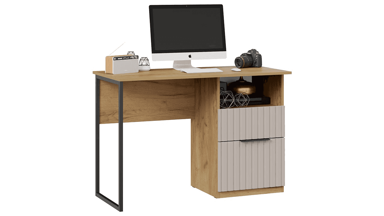 ХИЛТОН (дуб крафт золотой/мокко матовый) - фото 1