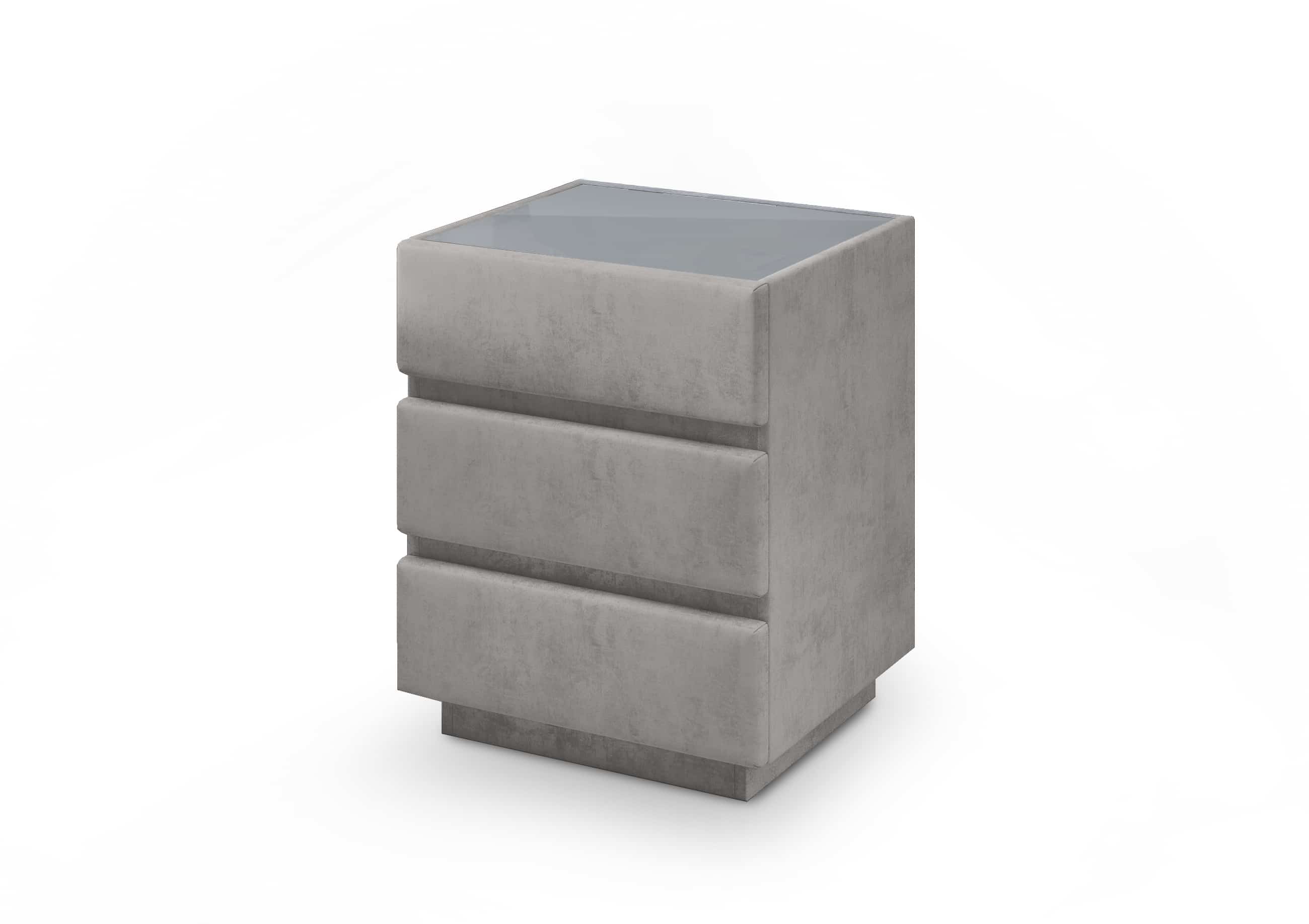 ГЛОРИЯ 3 (GLORIA 3) (велюр Велютто 07/стекло прозрачное) - фото 1