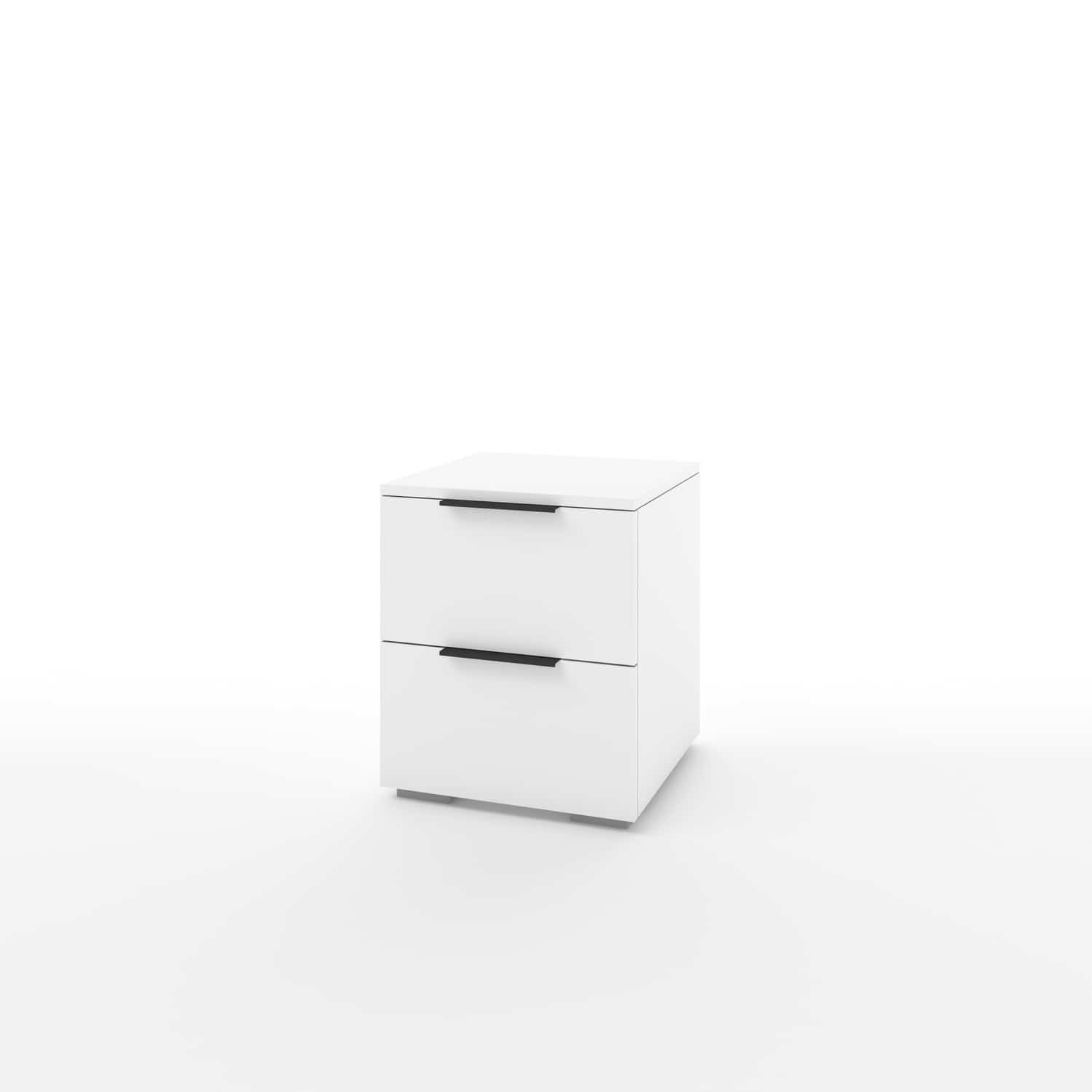 ОСЛО (OSLO) (белый (легкий шелк)/ ручка СА-6, цвет - черный) - фото 1