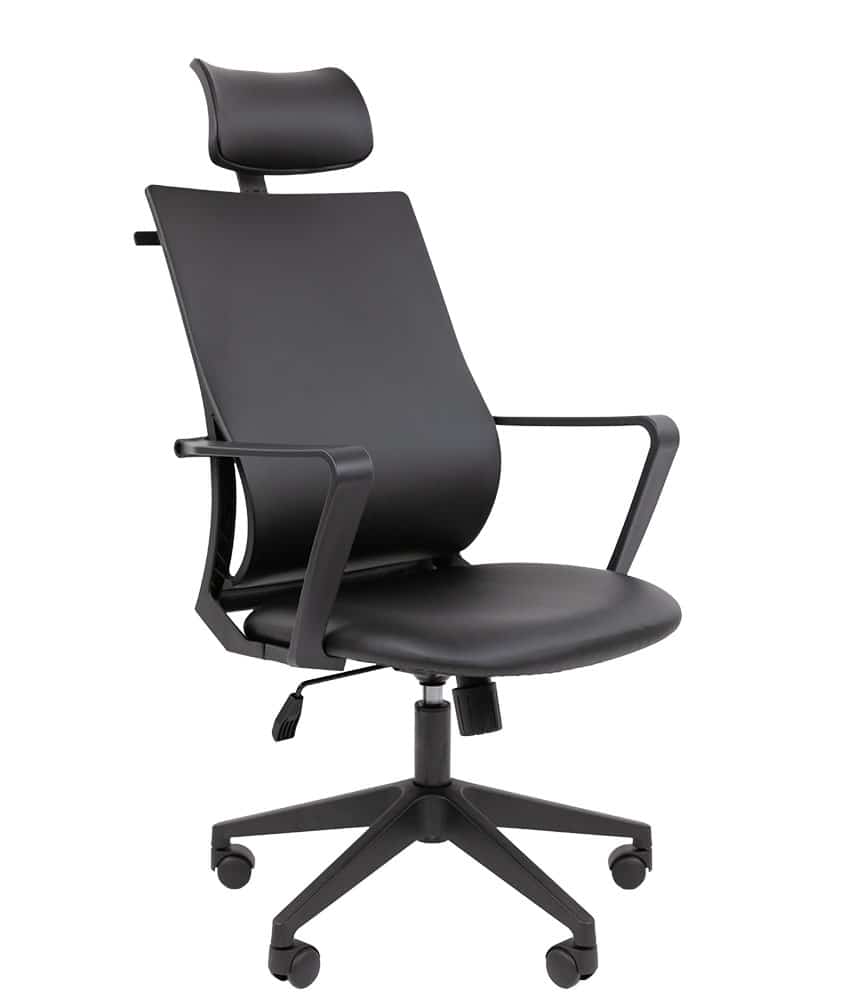 CHAIRMAN 545 ЭКО (экокожа черная) - фото 1