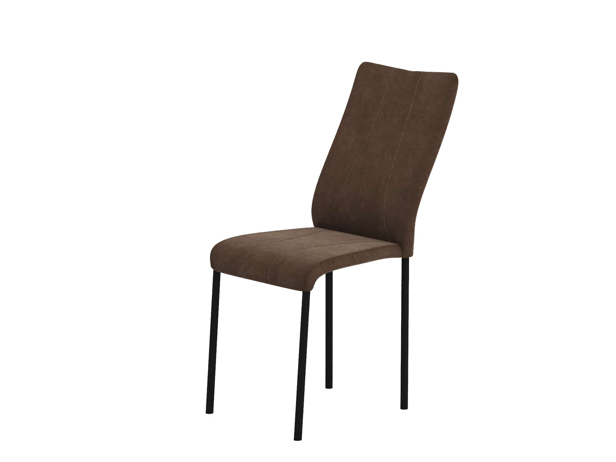 ПРАЙМ.1 (цвет: Текстиль DREAM Chocolate (коричневый)/ каркас: черный муар матовый) - фото 1