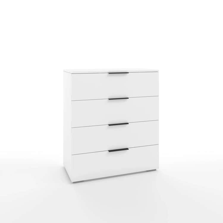 ОСЛО (OSLO), белый (легкий шелк)/ ручка СА-6, цвет - черный, норма