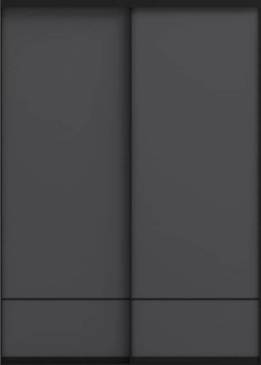 СЛИМ (SLIM) (ЛДСП), графит/профиль черный Slim, норма