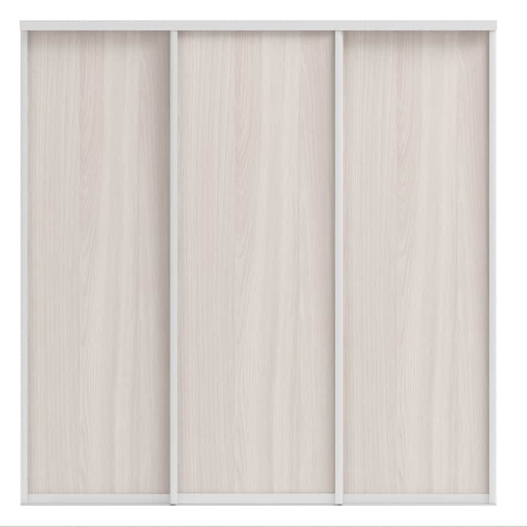 ОРИОН (ЛДСП), ясень светлый/профиль С хром, норма