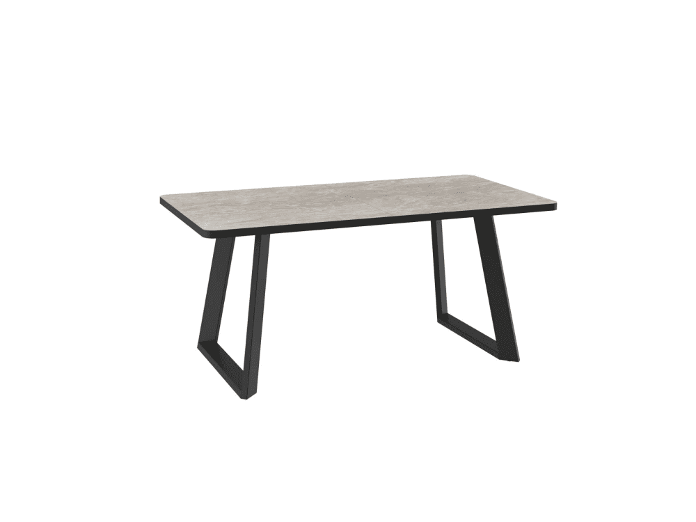 ЛОФТ ЛЮКС (LOFT LUX)/ЛАРРИ ЛЮКС-160 RADIAL, Бежевый камень-HPL/Чёрный, норма