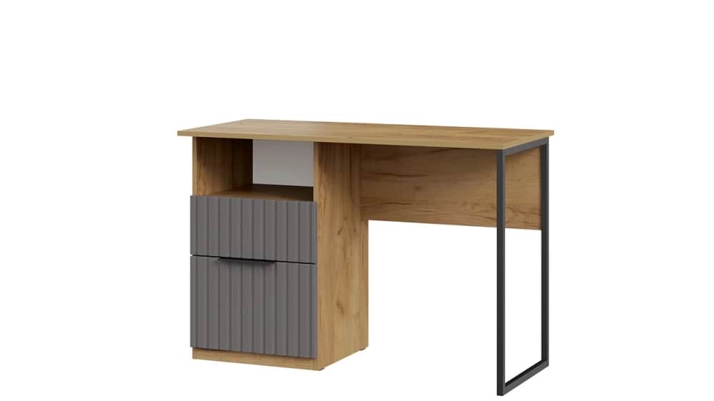 ХИЛТОН, дуб крафт золотой/графит матовый, норма