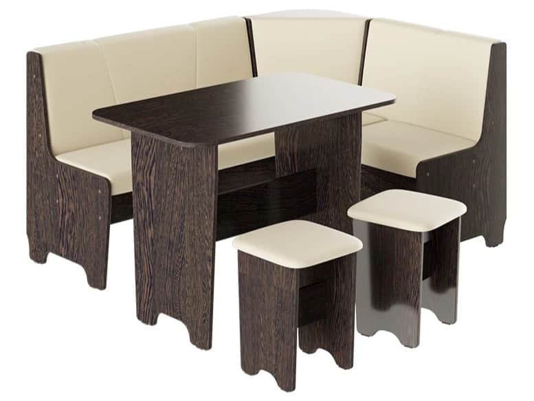 ТЕХАС, каркас венге/экокожа бежевая (тип 1), норма