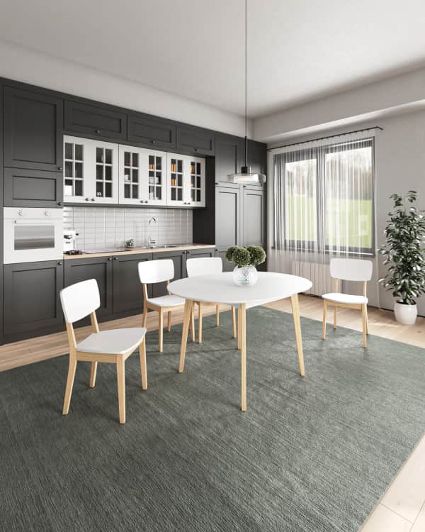 ФОРЛИ Т1/ТЕО, белый матовый / светлое дерево, норма