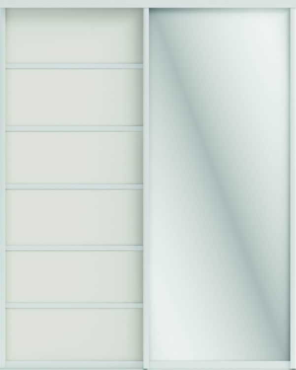 СТИВ (ЗЕРКАЛО/ЛДСП), тэффи/профиль С хром, норма